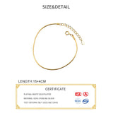 925 Sterling Silver Chain Bracelet Fine Jewelry for Women