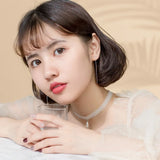 925 Silver Tassel Letter T Drop Earrings for Women