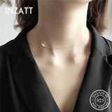925 Silver Bird Choker Necklace Animal Boho Jewelry For Women
