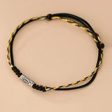 925 Silver Fish Red Rope Bracelet Women Fine Jewelry