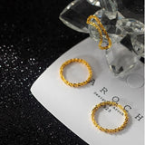 925 Silver Geometric Adjustable Ring Women Party Minimalist Fine Jewelry