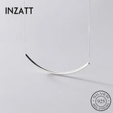 925 Silver Geometric Elbow Choker Necklace for Women Party Fine Jewelry