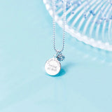925 Silver Zircon Choker Pendant Necklace Women Wedding Party Gift
