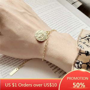 925 Sterling Silver Star Plane Charm Bracelet for Women