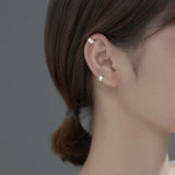 925 Sterling Silver 18K Clip Earrings For Women No Piercing