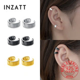 925 Sterling Silver 18K Clip Earrings For Women No Piercing