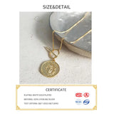 925 Silver Gothic Choker Pendant Necklace Women Punk Accessories
