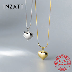 925 Silver Heart Choker Necklace for Women, Classic Fine Jewelry