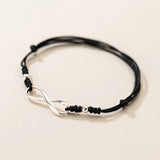 925 Sterling Silver Infinity Symbol Charm Bracelet Women Anniversary Gift
