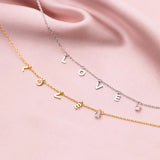 Real 925 Sterling Silver LOVE Choker Necklace for Women Hiphop Minimalist