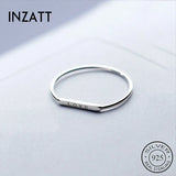 Sterling Silver LOVE Ring Women Geometric Jewelry