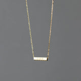 925 Silver LUCK Choker Necklace Women Classic Minimalist Jewelry