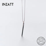 925 Sterling Silver Pendant Choker Necklace Minimalist Style