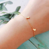 925 Silver Minimalist Geometric Bracelet Women's Fine Jewelry Gift