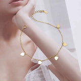 925 Silver Minimalist Geometric Bracelet Women's Fine Jewelry Gift