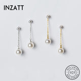 Sterling Silver Pearl Stud Earrings For Women Fine Jewelry