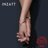 925 Silver Round Bells Couple Charm Bracelet Men Women Anniversary Gift