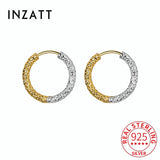 Sterling Silver Round Hoop Earrings Classic Fine Jewelry