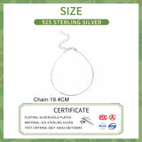 925 Silver Snake Bone Chain Bracelet Women Fine Jewelry