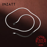 925 Silver Snake Chain Choker Necklace Classic Fine Jewelry