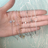 925 Silver Zircon Bead Round Bracelet Women Party Jewelry