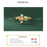 925 Silver Zircon Pearl Cross Ring Women Jewelry