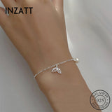 925 Silver Zircon Fish Tail Bracelet for Women