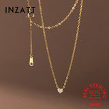 925 Silver Zircon Heart Choker Necklace for Women