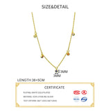 925 Silver Zircon Choker Necklace Women Party Jewelry
