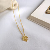 925 Silver Tree Pendant Necklace For Women Fine Jewelry Gift