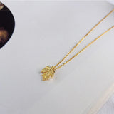 925 Silver Tree Pendant Necklace For Women Fine Jewelry Gift