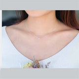 Frosted Heart Pendant Necklace 925 Sterling Silver for Women