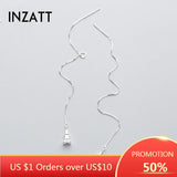 925 Sterling Silver Tassel Tower Dangle Drop Earrings For Women