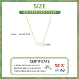 925 Silver Pearl Choker Necklace Classic Jewelry