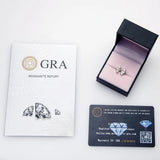 Moissanite Crawler Stud Earrings Real Silver 925 Jewelry for Girls