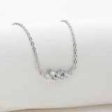 Moissanite Necklace 925 Sterling Silver D Pendant Choker