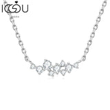 Moissanite Necklace 925 Sterling Silver D Pendant Choker