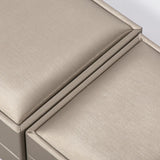 European-Style Jewelry Storage Box with Convex Edge Plush