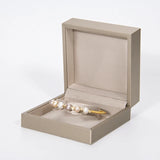 European-Style Jewelry Storage Box with Convex Edge Plush