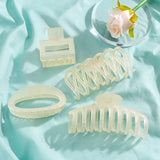Acrylic Hair Claws Women Hair Clips Hairpins Barrette Headwear