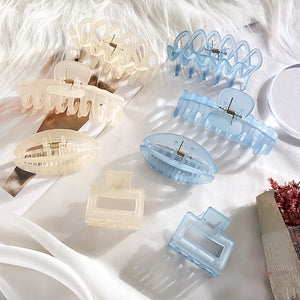 Acrylic Hair Claws Women Hair Clips Hairpins Barrette Headwear