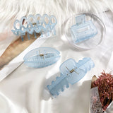 Acrylic Hair Claws Women Hair Clips Hairpins Barrette Headwear