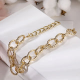Punk Thick Chain Choker Necklace Gothic Clavicle Jewelry
