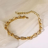 Punk Heavy Metal Chain Choker Necklace Women Goth Jewelry