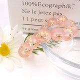 IPIRIDY Elastic Printed Glass Crystal Bead Therapy Crystal - 8mm - Birthday Gift