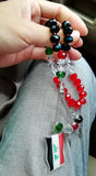 IRAQ Necklace Prayer Beads Rosary Iraqi Flag Sticker Coin Misbaha Masbaha Car