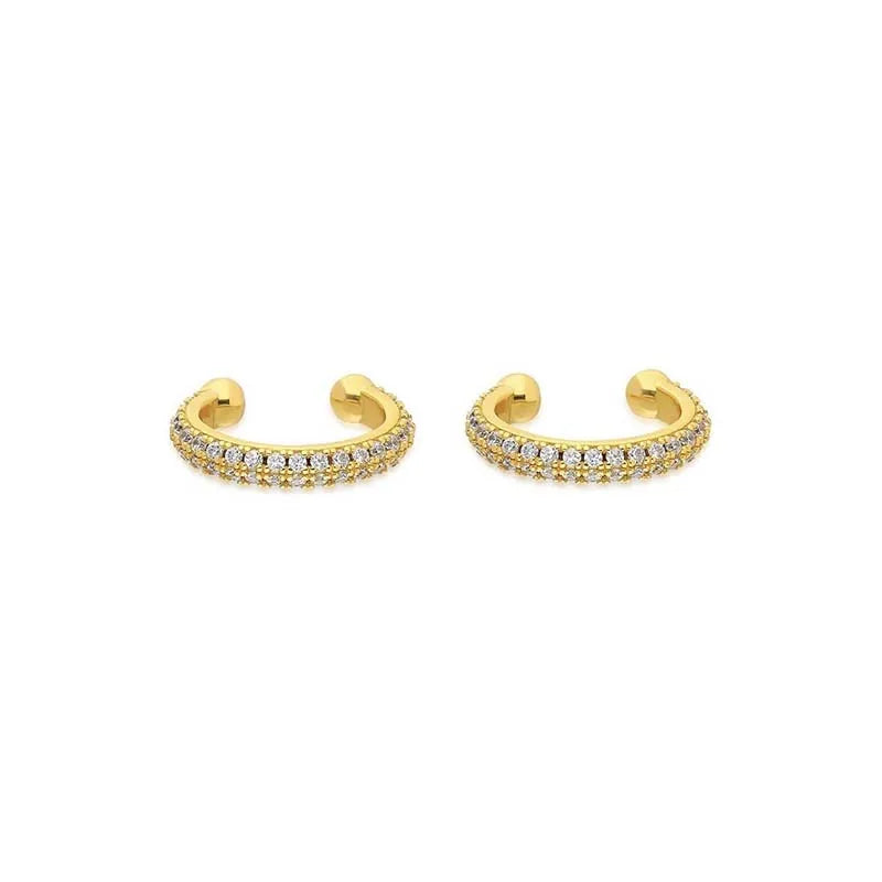 Mixed Set: Zircon Ear Cuffs Dangles