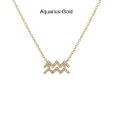 CZ Constellation Planet Necklace Pendant for Women