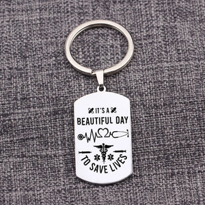 Medical Tools Syringe Pendant Keyring
