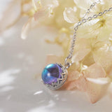 Aurora Pendant Necklace Crystal Romantic Jewelry Gift